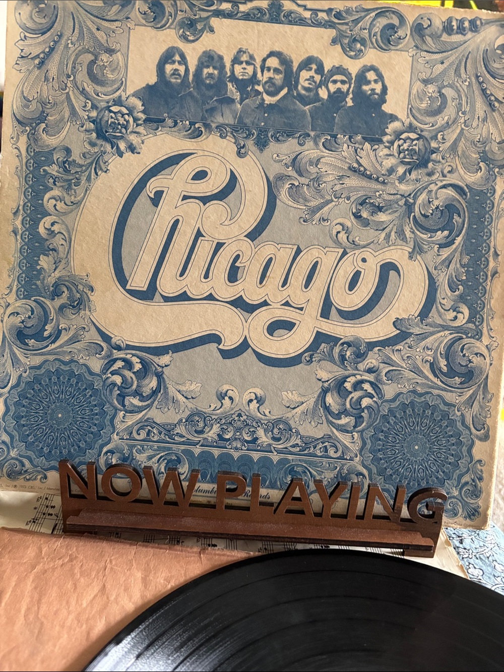 Chicago VI original 1970s jazz funk rock original recording 12" stereo LP